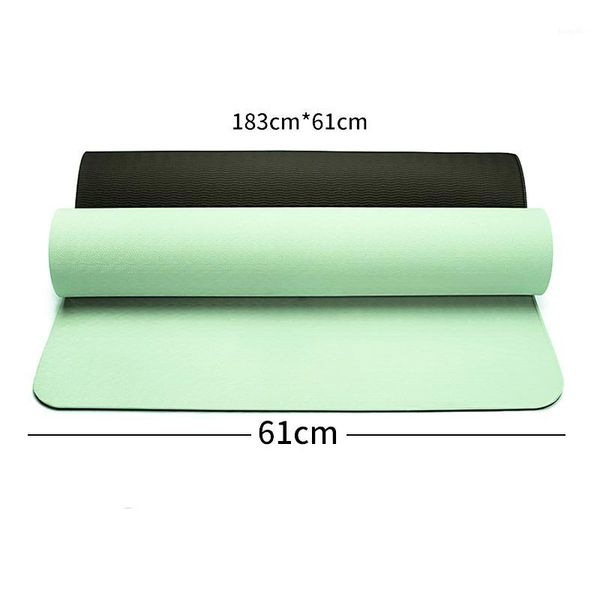 6mm tpe beginner's two-color yoga mat antiskid waterproof pilates mat gym home wear-resistant sports1
6mm tpe beginner's two-color yoga mat antiskid waterproof pilates mat gym home wear-resistant sports1