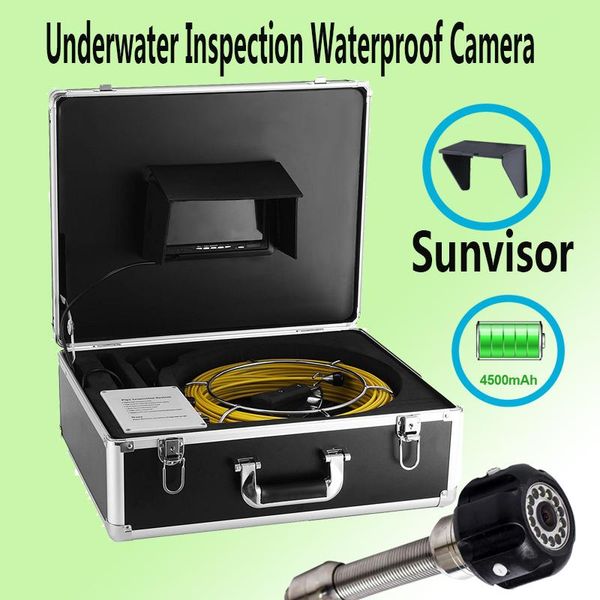 20m cable underwater pipe endoscope video camera 23mm lens 7inch lcd industrial sewer drain inspection system
20m cable underwater pipe endoscope video camera 23mm lens 7inch lcd industrial sewer drain inspection system