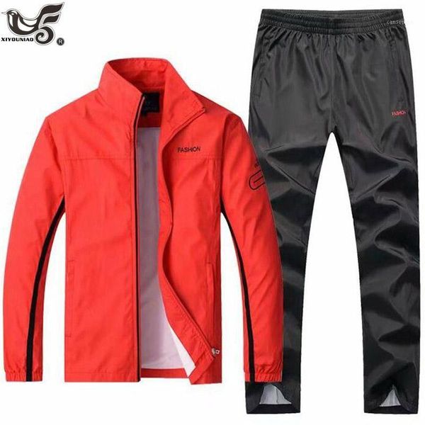 brand tracksuit man two piece track jacket + pants sets casual men`s sportswear jogging gym sweat suits men training clothing1, Gray
brand tracksuit man two piece track jacket + pants sets casual men`s sportswear jogging gym sweat suits men training clothing1, Gray