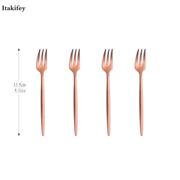 8/4pcs cake forks stainless steel thicker rainbow small fork dessert fork colorful for fruit snack dinnerware party utensils
8/4pcs cake forks stainless steel thicker rainbow small fork dessert fork colorful for fruit snack dinnerware party utensils