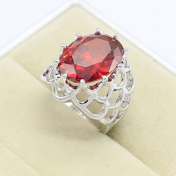 multicolor red zircon silver color rings for women bridal jewelry birthday gift for wedding party
multicolor red zircon silver color rings for women bridal jewelry birthday gift for wedding party