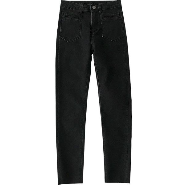 women's jeans gjbd indie 2021 spring streetwear y2k black high waist vintage trouser classic e girl ninth pants skinny, Blue
women's jeans gjbd indie 2021 spring streetwear y2k black high waist vintage trouser classic e girl ninth pants skinny, Blue