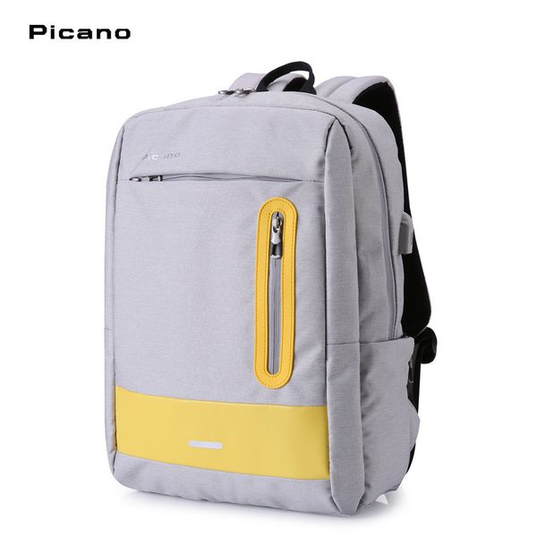 2020 new contrast color computer backpack usb smart waterproof charging backpack college students bag m180082
2020 new contrast color computer backpack usb smart waterproof charging backpack college students bag m180082