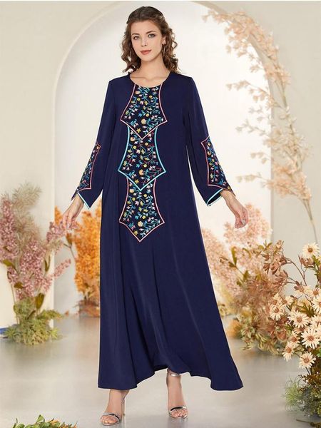 ethnic clothing design embroidery work women abaya for sale, Red