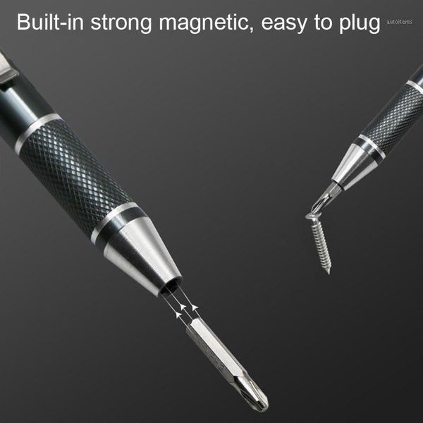 8 in 1 aluminum alloy portable precision pencil magnetic screwdriver set screwdriver repair tool kit jdh991
8 in 1 aluminum alloy portable precision pencil magnetic screwdriver set screwdriver repair tool kit jdh991