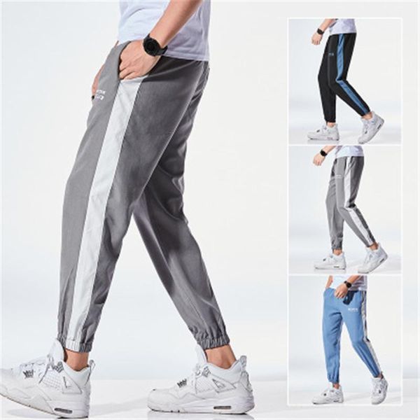 pocket trousers designer loose casual man harem pants fashion new drawstring pencil cropped pants straight leggings male, Black 
pocket trousers designer loose casual man harem pants fashion new drawstring pencil cropped pants straight leggings male, Black
