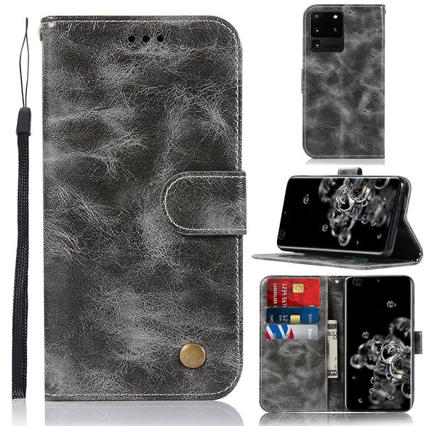 for galaxy s20 ultra retro copper button crazy horse horizontal flip pu leather case with holder card slots wallet lanyard
for galaxy s20 ultra retro copper button crazy horse horizontal flip pu leather case with holder card slots wallet lanyard