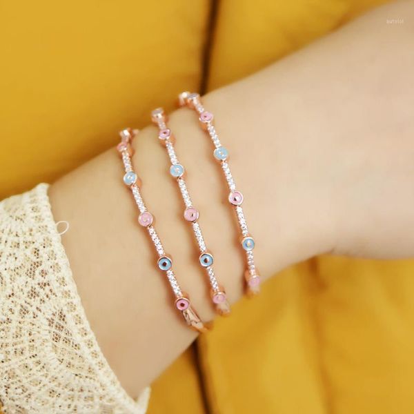 christmas gift colorful enamel eye charm bracelet bangle fashion party jewelry for women lady rose gold color styles1, Black
christmas gift colorful enamel eye charm bracelet bangle fashion party jewelry for women lady rose gold color styles1, Black
