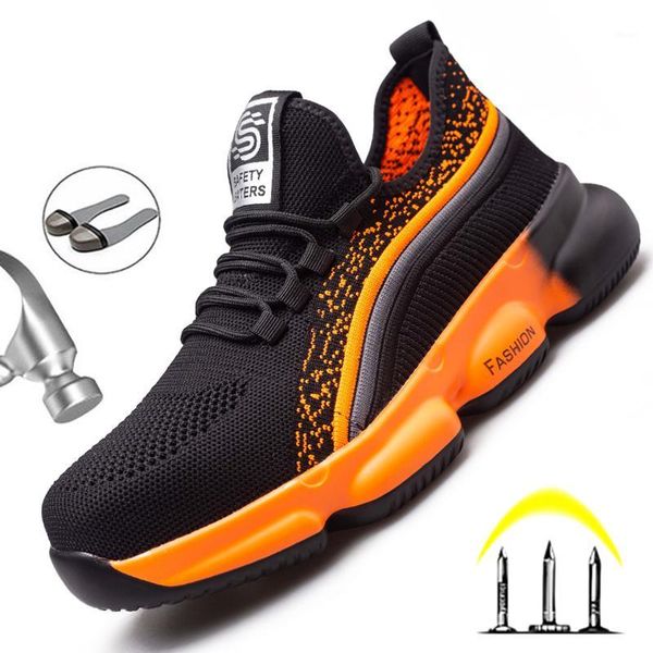 boots fashion work safety steel toe shoes men puncture-proof sneakers lightweight 1, Black
boots fashion work safety steel toe shoes men puncture-proof sneakers lightweight 1, Black