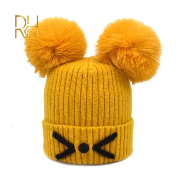 beanie/skull caps winter hat women knitted beanies thick female cute hair ball cap warm skullcap pompom design bonnet, Blue;gray
beanie/skull caps winter hat women knitted beanies thick female cute hair ball cap warm skullcap pompom design bonnet, Blue;gray