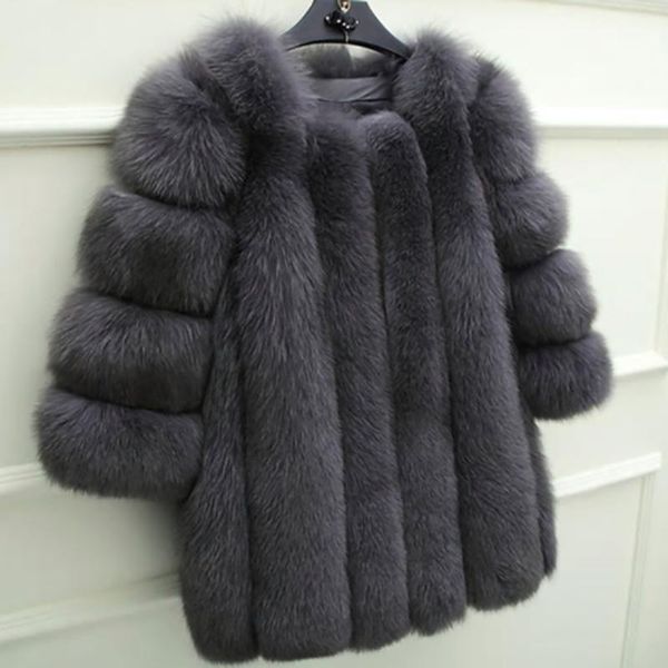 women winter furs coats plus size 5xl furry jacket faux fur coat slim long sleeve collar coat faux fur overcoat a501, Black
women winter furs coats plus size 5xl furry jacket faux fur coat slim long sleeve collar coat faux fur overcoat a501, Black