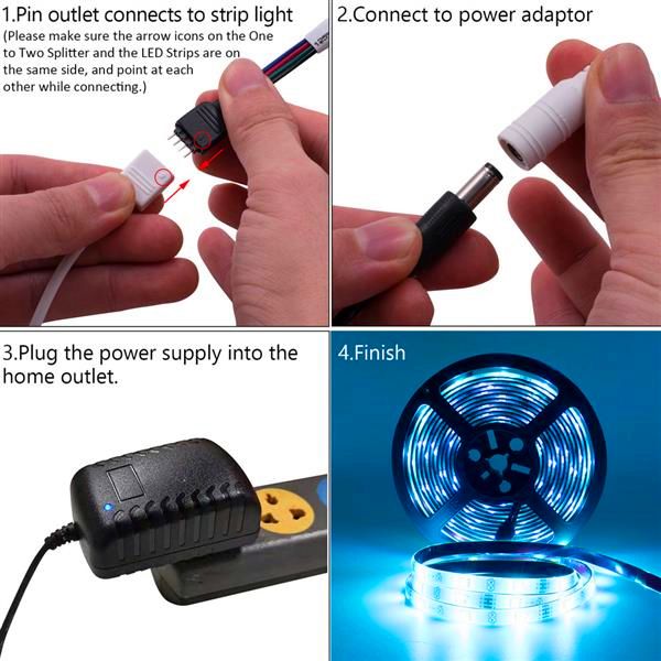 5m rgb 5050 waterproof led strip light smd 44 key remote wifi wireless light flexible lighting high brightness
5m rgb 5050 waterproof led strip light smd 44 key remote wifi wireless light flexible lighting high brightness