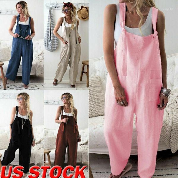 women's jumpsuits & rompers women's casual loose linen cotton jumpsuit dungarees playsuit trousers overalls1, Black;white
women's jumpsuits & rompers women's casual loose linen cotton jumpsuit dungarees playsuit trousers overalls1, Black;white