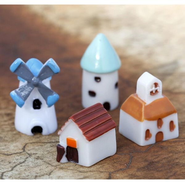 wholesale- 4pcs/set mini resin church castle windmill shed cabin house fairy garden miniature craft micro cottage landsca jllqps soif
wholesale- 4pcs/set mini resin church castle windmill shed cabin house fairy garden miniature craft micro cottage landsca jllqps soif
