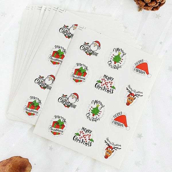 gift wrap 120pcs round merry christmas sticker cartoon santa claus envelope candy cookie gife sealing label stickers decor
gift wrap 120pcs round merry christmas sticker cartoon santa claus envelope candy cookie gife sealing label stickers decor