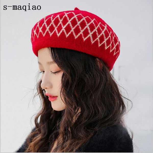 2020 new fashion autumn winter women beret for female retro painter hats wool warm knitted beret caps girls dome beanies cap, Blue;gray
2020 new fashion autumn winter women beret for female retro painter hats wool warm knitted beret caps girls dome beanies cap, Blue;gray