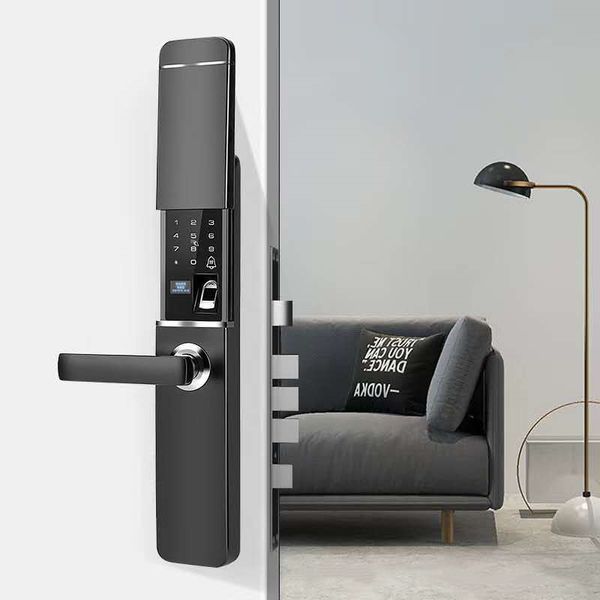 2020 new security intelligent door lock biometric fingerprint lock digital lock safe eletronic door smart unlock
2020 new security intelligent door lock biometric fingerprint lock digital lock safe eletronic door smart unlock
