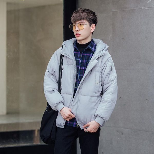 men's down & parkas men's bread clothing cotton-padded jacket coat cotton winter hooded suit1, Black
men's down & parkas men's bread clothing cotton-padded jacket coat cotton winter hooded suit1, Black