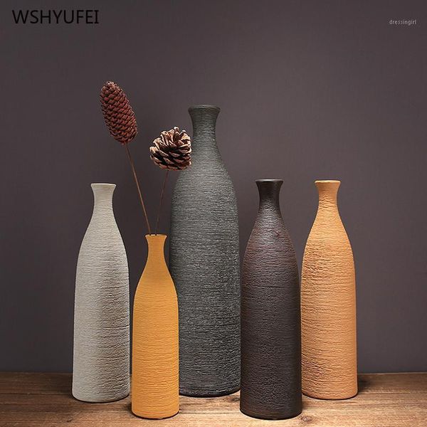 1pcs classic line ceramic vase bottom non-slip brown small mouth vase restaurant home counterfloral art decoration ornaments1
1pcs classic line ceramic vase bottom non-slip brown small mouth vase restaurant home counterfloral art decoration ornaments1