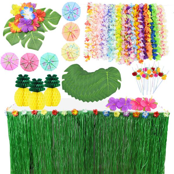 tropical palm leaves hawaiian decorations disposable tableware set birthday supplies summer wedding party decor
tropical palm leaves hawaiian decorations disposable tableware set birthday supplies summer wedding party decor