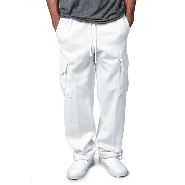 men's casual multi-pocket straight cargo soild male joggers loose sweatpants wide leg cotton hip hop dance pants 3xl, Black
men's casual multi-pocket straight cargo soild male joggers loose sweatpants wide leg cotton hip hop dance pants 3xl, Black