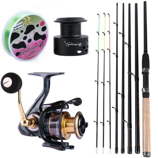 rod reel combo sougayilang portable 6 section fishing set m power carbon fiber spinning with13 +1bb reels pesca
rod reel combo sougayilang portable 6 section fishing set m power carbon fiber spinning with13 +1bb reels pesca