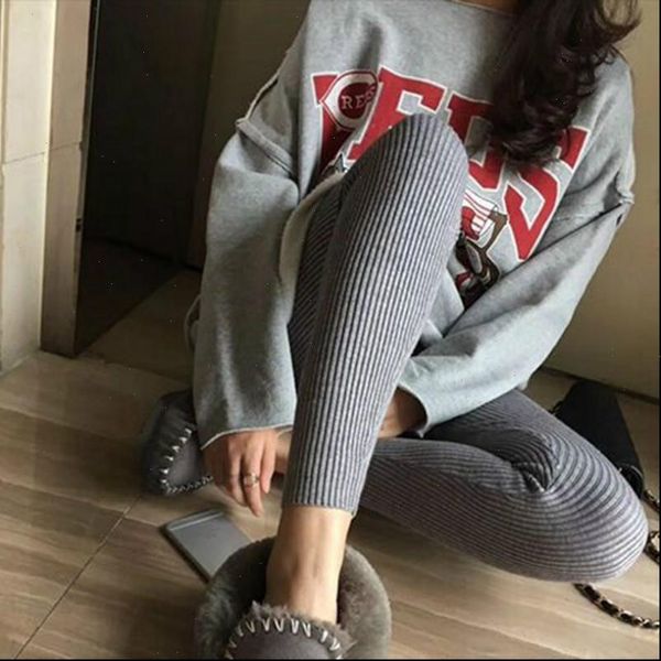 autumn cotton leggings for women high waist womens leggings thread vertical sweatpants for women pants push up leggins mujer, Black
autumn cotton leggings for women high waist womens leggings thread vertical sweatpants for women pants push up leggins mujer, Black