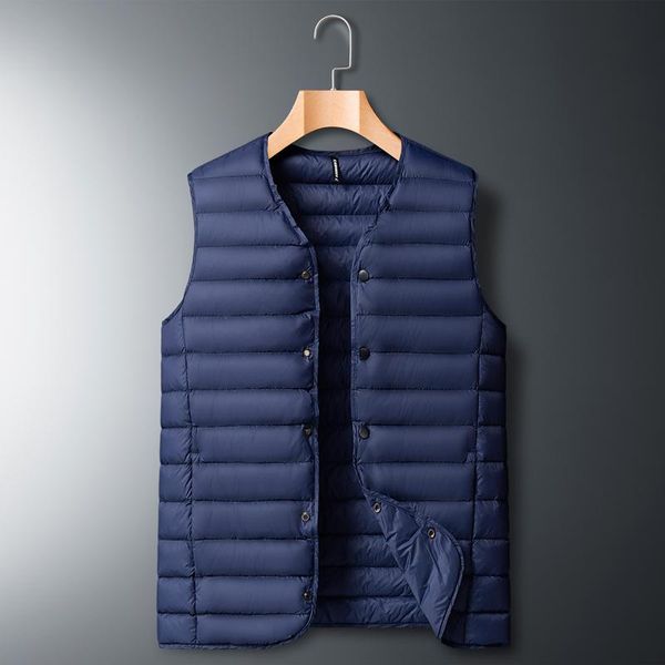 4xl 5xl 6xl 7xl 8xl lightweight down vest 2020 winter brand clothing v-neck button comfortable warm men's casual vest large size, Black
4xl 5xl 6xl 7xl 8xl lightweight down vest 2020 winter brand clothing v-neck button comfortable warm men's casual vest large size, Black