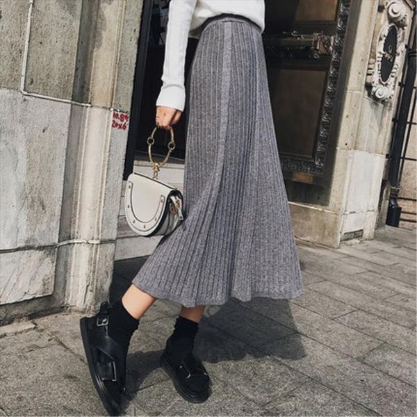 winter knitted long pleated skirt women 2021 high waist maxi skirts womens faldas largas mujer long black skirt falda mujer
winter knitted long pleated skirt women 2021 high waist maxi skirts womens faldas largas mujer long black skirt falda mujer