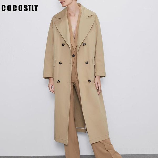 2020 autumn new women's casual trench coat oversize double breasted vintage washed outwear loose clothing1, Tan;black
2020 autumn new women's casual trench coat oversize double breasted vintage washed outwear loose clothing1, Tan;black