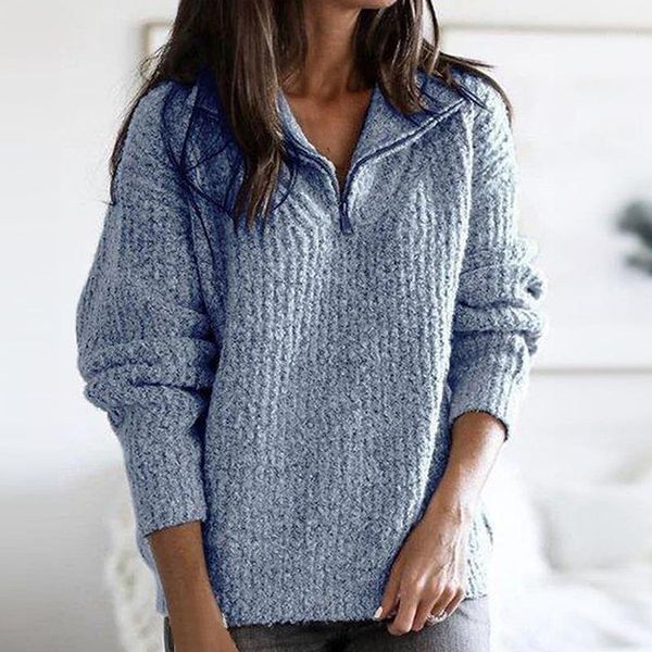 winter women sweater fashion solid zipper turtleneck knitted sweaters women casual loose warm pullovers jumpers, White;black
winter women sweater fashion solid zipper turtleneck knitted sweaters women casual loose warm pullovers jumpers, White;black