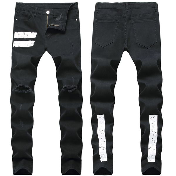 men distressed ripped jeans fashion motorcycle biker jeans causal denim pants us size 28~42 streetwear style mens jeans js2110, Blue
men distressed ripped jeans fashion motorcycle biker jeans causal denim pants us size 28~42 streetwear style mens jeans js2110, Blue