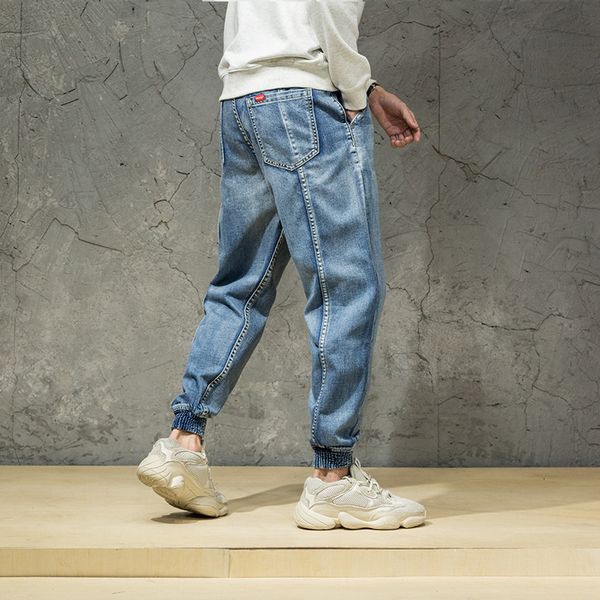 2021 new japanese vintage fashion loose fit black color denim cargo pants spliced designer streetwear hip hop jeans men joggers gtqh, Blue
2021 new japanese vintage fashion loose fit black color denim cargo pants spliced designer streetwear hip hop jeans men joggers gtqh, Blue