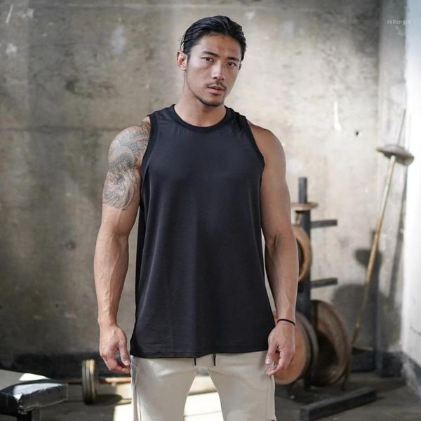 2020 gyms workout sleeveless shirt men tank bodybuilding fitness mens sportwear vests breathability quick-drying clothing1, White;black
2020 gyms workout sleeveless shirt men tank bodybuilding fitness mens sportwear vests breathability quick-drying clothing1, White;black