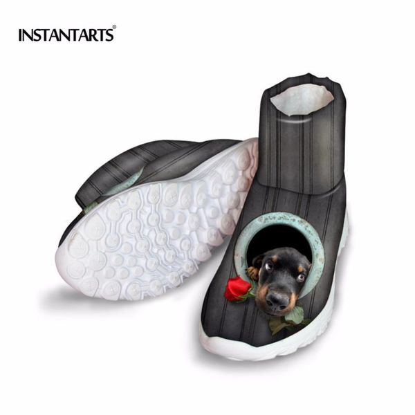 instantarts женщины зима нескользкую на снег boots 3d симпатичные такса цветочный принт теплый хлопок короткий botas дамы лодыжки обуви женщ, Black
instantarts женщины зима нескользкую на снег boots 3d симпатичные такса цветочный принт теплый хлопок короткий botas дамы лодыжки обуви женщ, Black