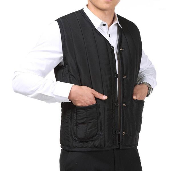 fashion men father dads fleece vest coat striped winter warm waistcoat vest cnt 661, Black;white
fashion men father dads fleece vest coat striped winter warm waistcoat vest cnt 661, Black;white