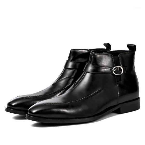men ankle boots genuine cow leather man winter shoes footwear low heel slip on black wine red large sizes 2020 new fashion1
men ankle boots genuine cow leather man winter shoes footwear low heel slip on black wine red large sizes 2020 new fashion1