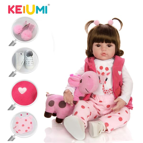 keiumi cute giraffe reborn baby girl doll real truly silicone vinyl boneca reborn diy toy stuffed doll for kids birthday gift 1011
keiumi cute giraffe reborn baby girl doll real truly silicone vinyl boneca reborn diy toy stuffed doll for kids birthday gift 1011