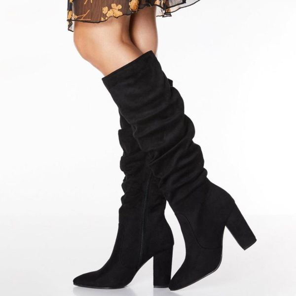 long boots 9.5cm women thigh high platform boots black suede heels over knee zapatos mujer black shoes woman
long boots 9.5cm women thigh high platform boots black suede heels over knee zapatos mujer black shoes woman