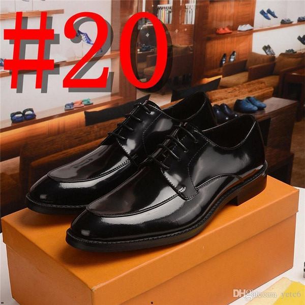 g1 autumn new men shoes classic men dress shoes leather wedding shoes men formal flats business sneakers 22, Black
g1 autumn new men shoes classic men dress shoes leather wedding shoes men formal flats business sneakers 22, Black