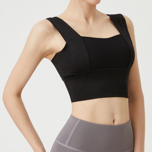 gym clothing fitness sports wear for women sport bra jogging femme padded widened shoulder strap yoga running top, White;black
gym clothing fitness sports wear for women sport bra jogging femme padded widened shoulder strap yoga running top, White;black