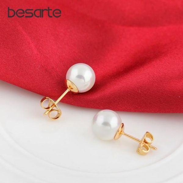 6pair lot women pearls stud earrings d'oreille perles orecchini perle oorbellen aretes perlas brinco perolas earings gold e2899, Golden;silver
6pair lot women pearls stud earrings d'oreille perles orecchini perle oorbellen aretes perlas brinco perolas earings gold e2899, Golden;silver
