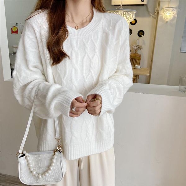 sweaters autumn winter 2021 pull jumpers european casual twist warm sweaters female black1, White;black
sweaters autumn winter 2021 pull jumpers european casual twist warm sweaters female black1, White;black