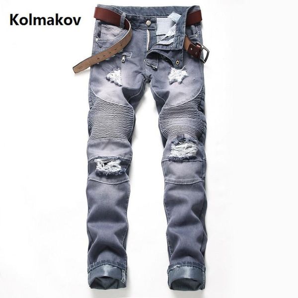 2020 spring men's skinny jeans men men straight casual pleats jeans slim fit distressed pants classic grey, Blue
2020 spring men's skinny jeans men men straight casual pleats jeans slim fit distressed pants classic grey, Blue