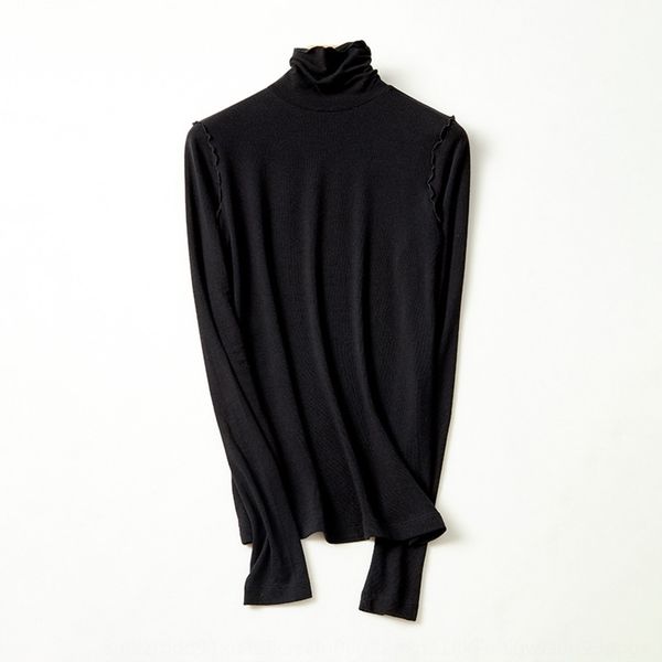 tencel wool long sleeve t-shirt solvent type skin friendly comfortable collar lace wool t- woolshoulder lace design pile up collar bottoming, White
tencel wool long sleeve t-shirt solvent type skin friendly comfortable collar lace wool t- woolshoulder lace design pile up collar bottoming, White
