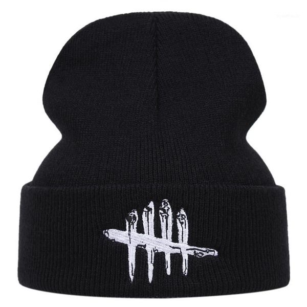 winter embroidery knitted hat dead by daylight cotton hip hop warm ski beanie knit cap skullie fashion outdoor1
winter embroidery knitted hat dead by daylight cotton hip hop warm ski beanie knit cap skullie fashion outdoor1