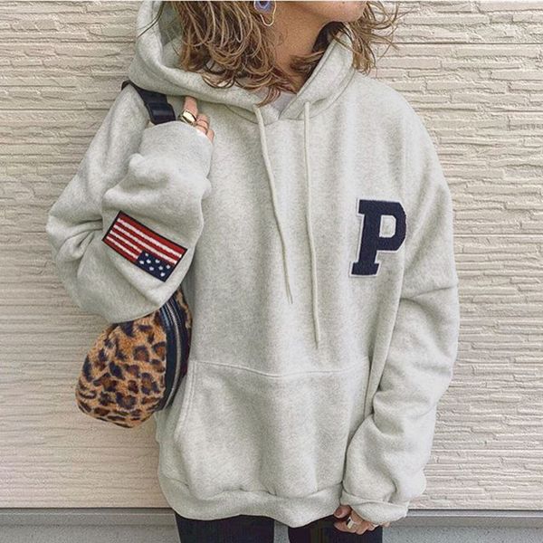 2021 new women hoodies gray siz long sleeve sweatshirt lady sportwear winter warm letters hooded pullover tracksuits 50yx, Black
2021 new women hoodies gray siz long sleeve sweatshirt lady sportwear winter warm letters hooded pullover tracksuits 50yx, Black