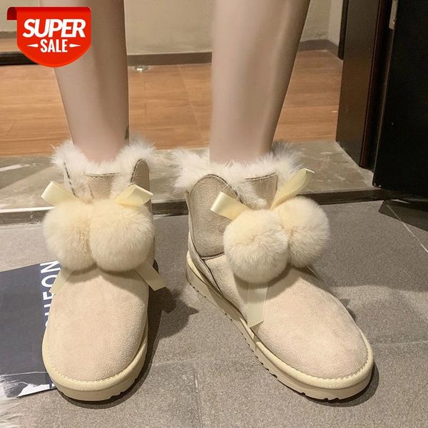 lucyever fashion fur ball winter fur shoes women lovely bow plush warm snow boots woman comfortable slip on low heel ankle boots #tf2p, Black
lucyever fashion fur ball winter fur shoes women lovely bow plush warm snow boots woman comfortable slip on low heel ankle boots #tf2p, Black