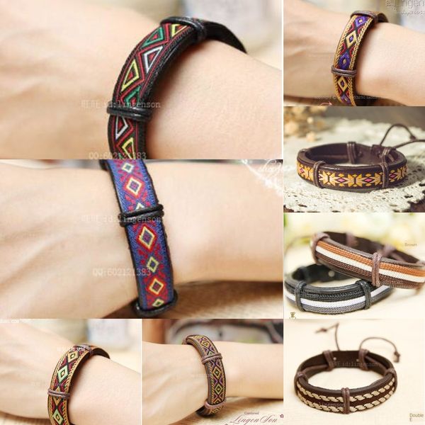 korean synchronous nepalese national style hand national made leather bracelet female bracelet male hand rope 2vuvq, Golden;silver
korean synchronous nepalese national style hand national made leather bracelet female bracelet male hand rope 2vuvq, Golden;silver