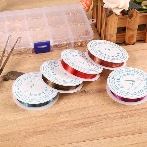 1 roll 0.3 1.0 mm colorfast copper wire for bracelet necklace diy colorfast beading wire jewelry cord string for craft making h bbyijr, Silver
1 roll 0.3 1.0 mm colorfast copper wire for bracelet necklace diy colorfast beading wire jewelry cord string for craft making h bbyijr, Silver